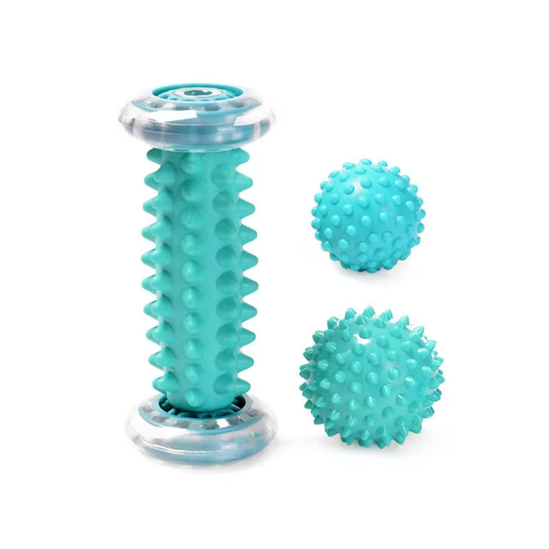 Foot Massager Roller Massage Ball Plantar Fasciitis Deep Tissue Back Leg Hand Tight Muscle Massage