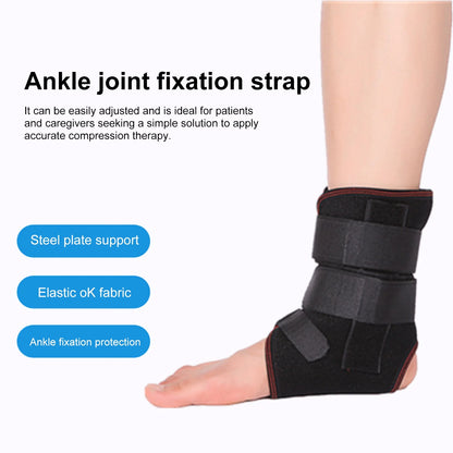 Adjustable Ankle Support Adjustable Ankle Brace for Sprains Injuries Aluminum Alloy Support for Achilles Tendinitis Relief Compression Therapy