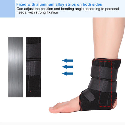 Adjustable Ankle Support Adjustable Ankle Brace for Sprains Injuries Aluminum Alloy Support for Achilles Tendinitis Relief Compression Therapy